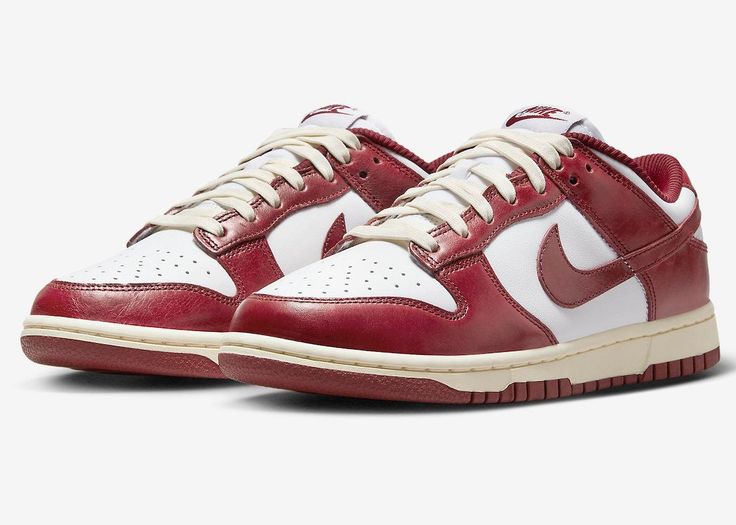 Team Swoosh have already lined up multiple iterations of the Dunk for 2023, the latest Dunk Low PRM colourway adopting a classic ‘Team Red’ design harkening back to the silhouette’s collegiate days. Nike X Travis Scott, Most Popular Shoes, Low Air Jordan 1, Team Red, Dunks Nike, Popular Shoes, Nike Shox, Nike Air Huarache, Air Huarache