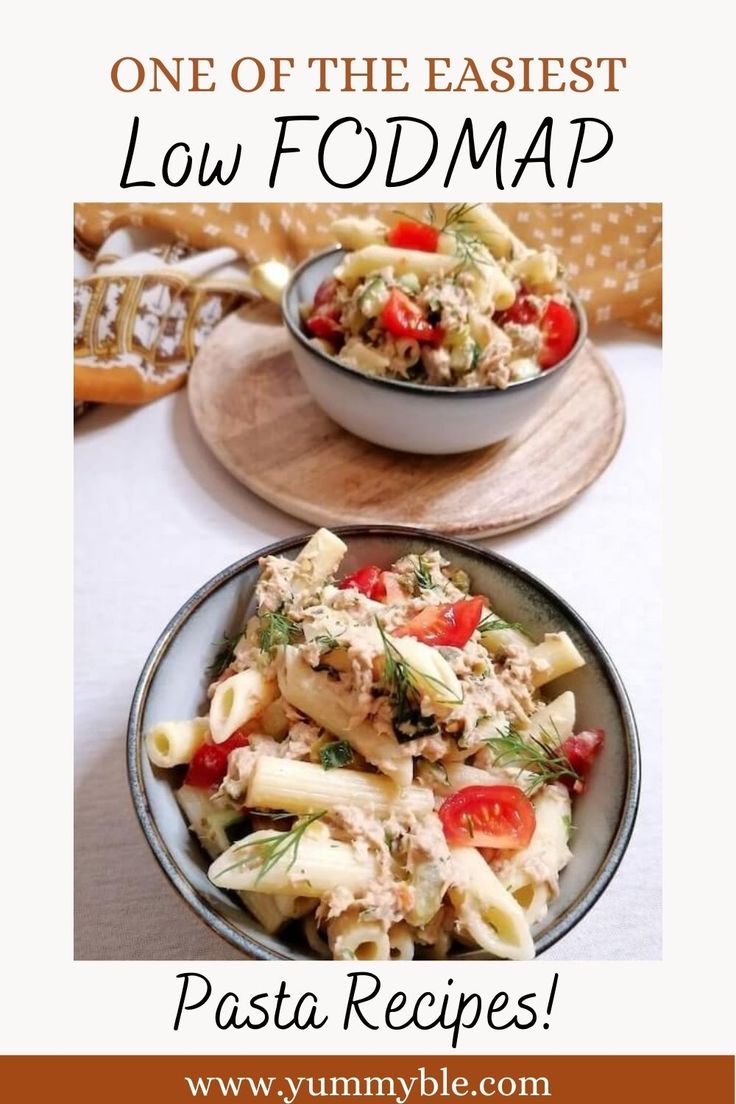 Fodmap Pasta Salad, Low Fodmap Tuna, Ibs Recipes Dinner, Sensitive Stomach Diet, No Mayo Tuna Salad, Low Fodmap Pasta, Ibs Foods To Eat, No Mayo Tuna, Easy Low Fodmap