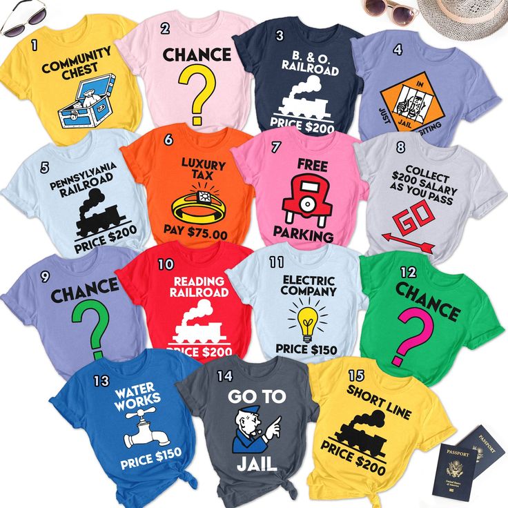 Monopoly Shirt Ideas, Board Game Shirts Ideas, Monopoly Group Costume, Monopoly Halloween Costumes, Board Game Costume Ideas, Softball Halloween Team Costumes, Team Costume Ideas Sports, Board Game Halloween Costumes, Large Group Costumes