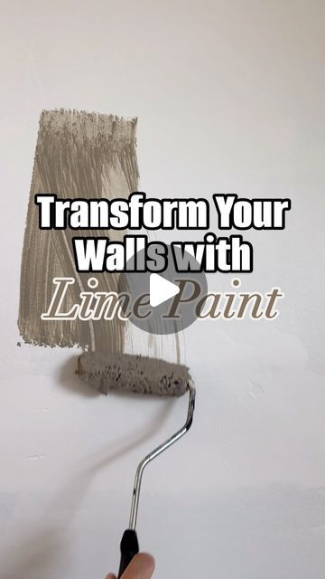 Jacki Quinones | DIY + Home Decor on Instagram: "Goes on sketchy but dries BEAUTIFULLY! @vasariplaster Lime Paint in the color Warm Slate is everything 🫶🏼  Comment TEXTURE for full details and a tutorial on application.  Next up: wallpaper!  #limepaint #limewash #embraceyourspace #diyhomeprojects #diyhomeimprovement #bathroomrenovation #diybathroom #bathroomgoals #bathroominspo #diyhome" What Is Limewash Paint, Limewash Walls Gray, Limewash Effect Paint, Lime Wash Walls Blue, Limewash Room Ideas, Lime Wash Kitchen Walls, Limewash On Textured Walls, Lime Ash Wall, Wallpaper Paint Combination