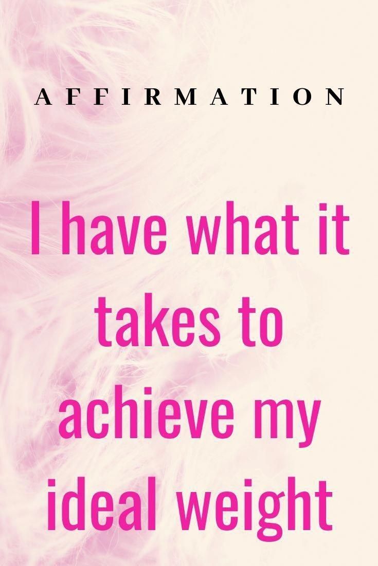 Positive Statements, Health Affirmations, Ideal Weight, Positive Self Affirmations, Fitness Motivation Quotes, Health Quotes, Healthy Weight, Positive Affirmations, Mantra