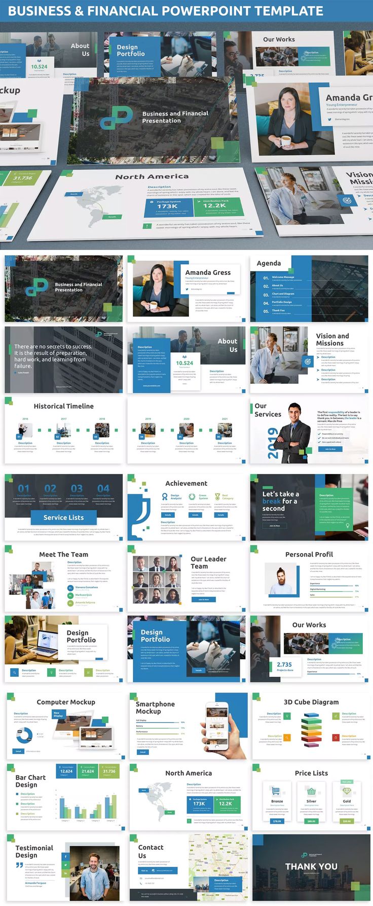 an image of a bunch of different webpages on the same page, all in different colors and sizes