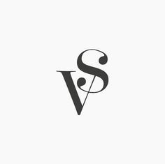 the letter s and v is made up of two letters, one black and white