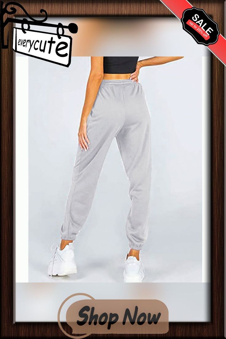 Light Gray Loose Sports Running Pants Baggy Solid Color Sports Pants, Sportswear Relaxed Fit Full Length Bottoms, Sportswear Bottoms With Relaxed Fit, Gray Baggy Sports Pants, Ankle-length Stretch Jogging Bottoms, Casual Non-stretch Pants For Gym, Stretch Ankle-length Jogging Bottoms, Stretch Ankle-length Jogging Pants, Spring Sportswear Trousers