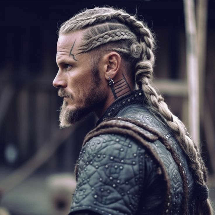 Viking Braids Men, Viking Hairstyles Male, Viking Haircut, Viking Hairstyles, Beyonce Hair, Viking Braids, Viking Men, Viking Beard, Viking Hair