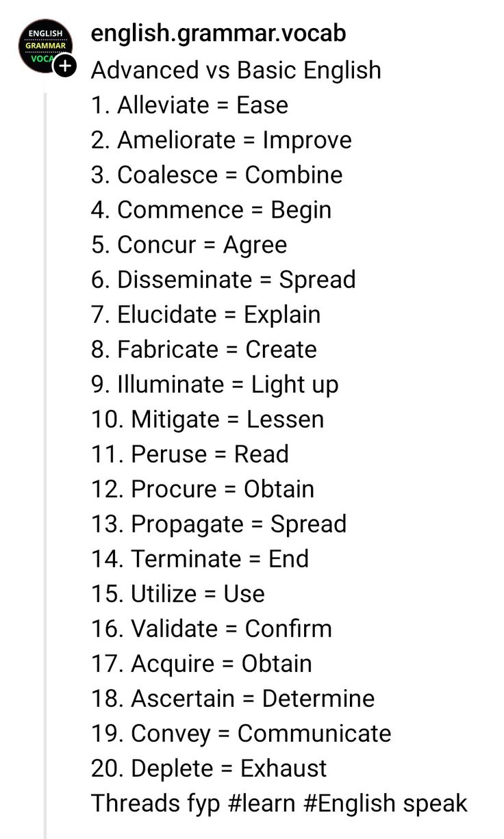 the english and spanish words are shown in this diagram