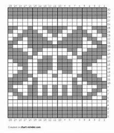 the cross stitch pattern is shown in black and white