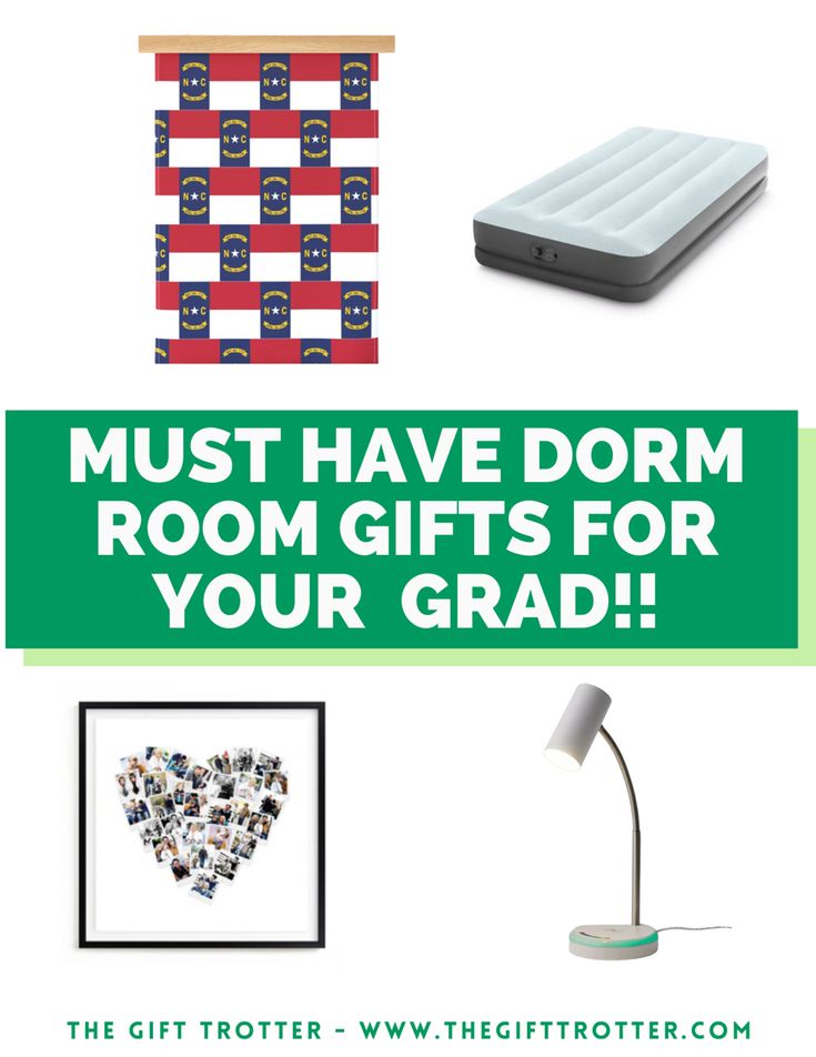 the gift guide for dorm room gifts