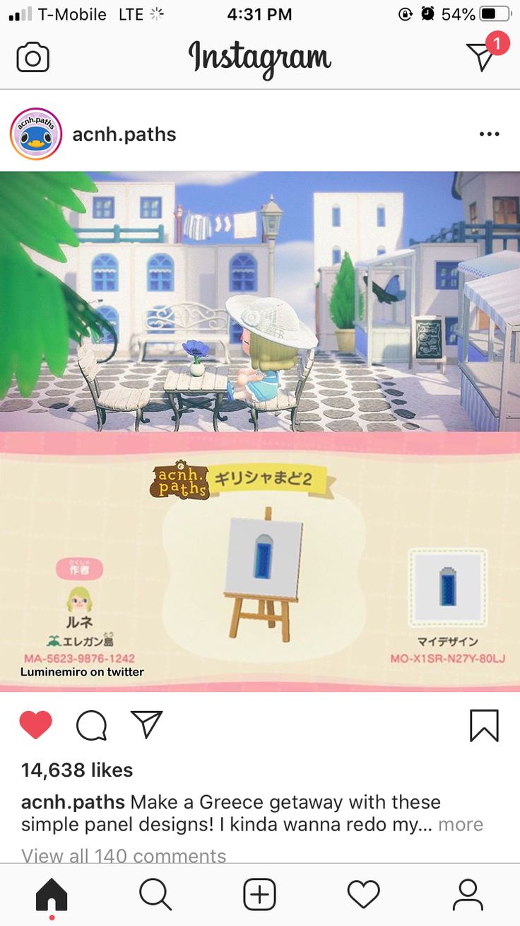 the instagram page for an anime game