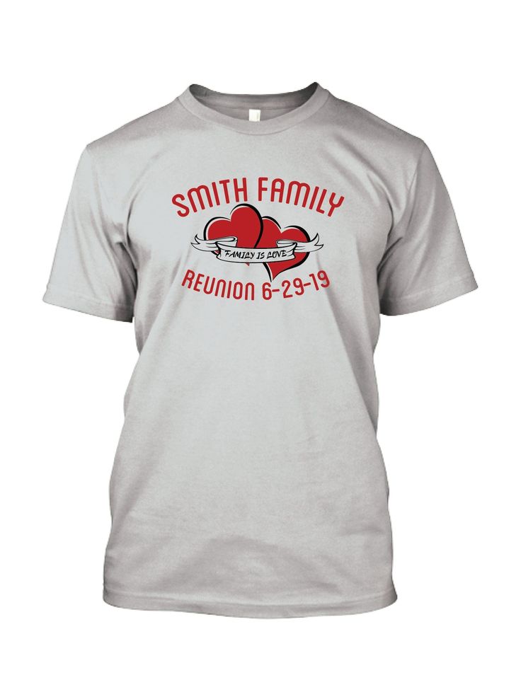 Family is everything - show your love for yours, with this family reunion t-shirt design. Family Reunion Custom Print Short Sleeve T-shirt, Custom Print Short Sleeve T-shirt For Family Reunion, Family Matching T-shirt For Father's Day Reunion, Anniversary T-shirt With Custom Print, Short Sleeve, Family Reunion T-shirt With Name Print For Father's Day, Father's Day Family Reunion T-shirt With Short Sleeves, Father's Day Family Reunion Short Sleeve T-shirt, Family Reunion Father's Day Custom Print T-shirt, Father's Day Custom Print T-shirt For Family Reunion