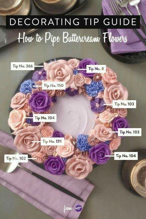 an image of a wreath made out of pink and purple flowers on the facebook page