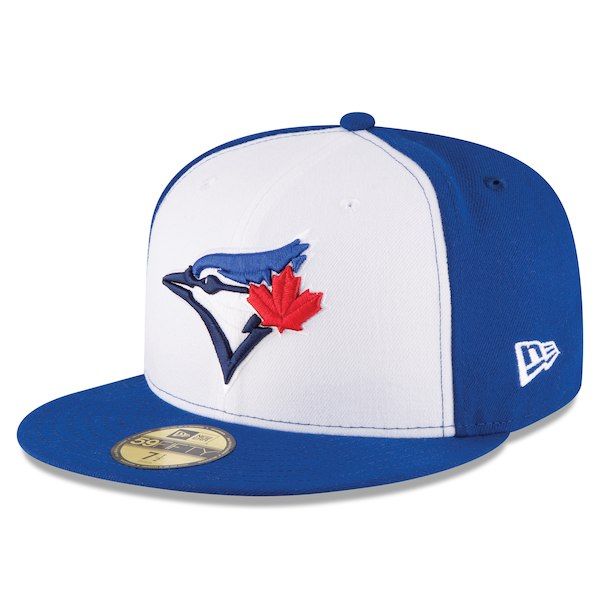 Men's Toronto Blue Jays New Era White/Royal 2017 Authentic Collection On-Field 59FIFTY Fitted Hat Caps Game, New Era Fitted, Toronto Blue Jays, New Era Cap, Blue Jays, Fitted Caps, Fitted Hat, Fitted Hats, Boys Shoes