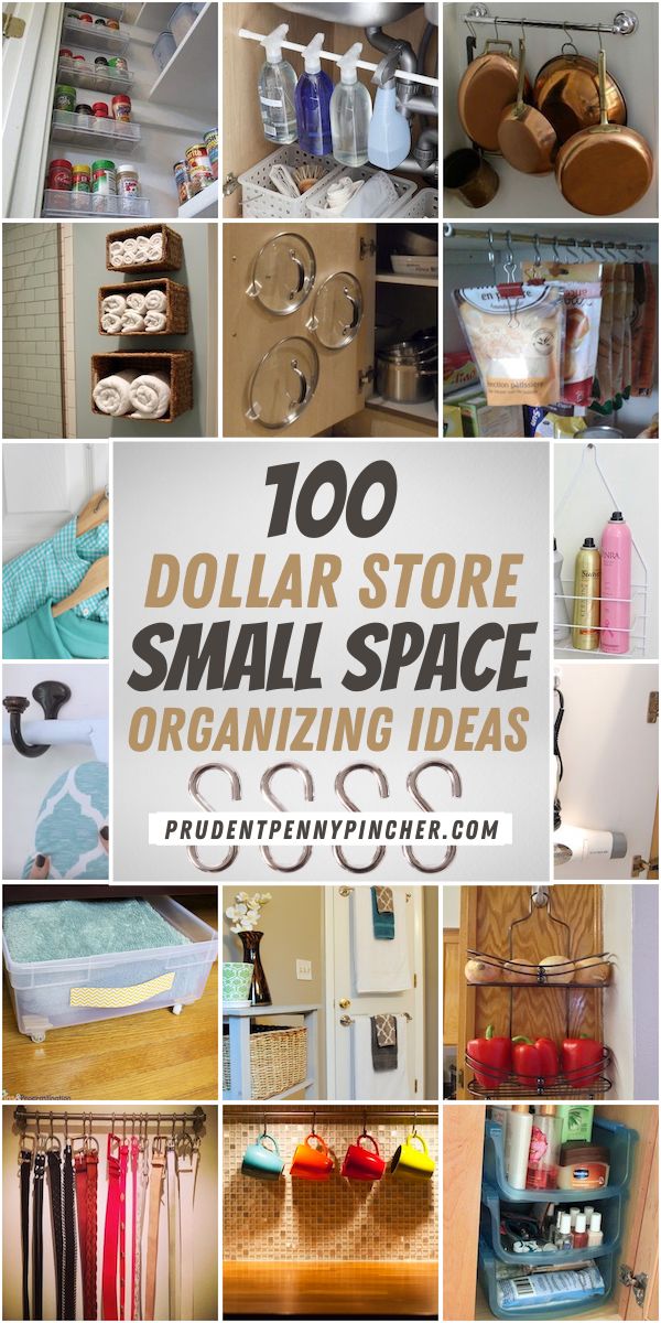 the top ten dollar store small space organization ideas