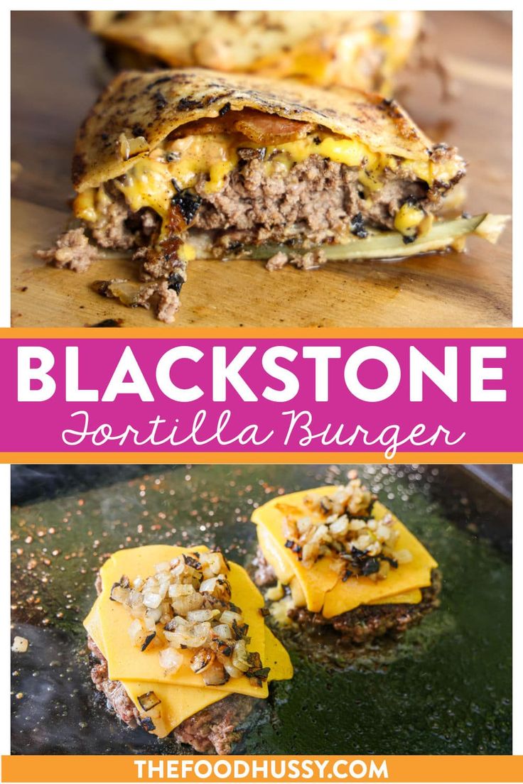 black stone grilled cheeseburger is an easy and delicious appetizer that's ready in under 30 minutes