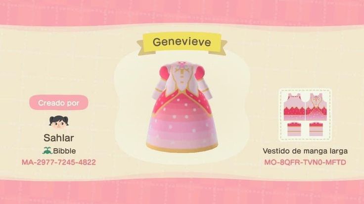 the animal crossing character is wearing a pink dress