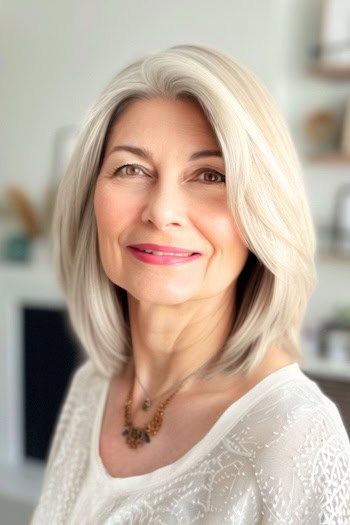 Long Bob Hairstyle, Lob Haircut, Gray Hair Highlights, Air Dry Hair, Long Bob Hairstyles, Feathered Hairstyles, Wand Curls, Long Bob, Shoulder Length Hair