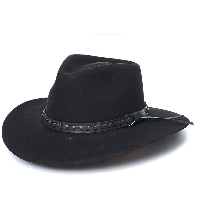 CHARLOTTE is an iconic piece from the Stampede Collection, boasting a crushable wool felt hat and genuine leather band with delicate stitching. It features a wide 2.75 inch brim for extra protection from the sun, and a sleek polyester ribbon for classic styling. Perfect for any outdoor adventure. Leather Brimmed Fedora For Rodeo, Leather Fedora For Country Events, Leather Fedora With Curved Brim For Country Events, Wide Brim Leather Fedora For Western-themed Events, Leather Wide Brim Fedora For Western-themed Events, Leather Brimmed Fedora For Country Events, Wide Brim Leather Hats For Country Events, Country Style Wide Brim Hat With Leather Sweatband, Leather Wide Brim Fedora For Outdoor