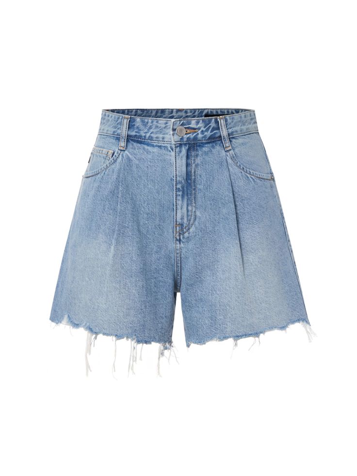 MO&Co. Cotton High Waist Denim Shorts Features : - Raw cuffs- Blue Denim- Loose fitCode: MBC2SOTT35 & MBC2SOTT09The length of size S is 35.5cmWhite: Model is 177cm tall and wearing a size M MATERIALS & CARE : Material: 100% CottonUse a washing machine at the mild process of 30℃Do not bleach, do not soakDo not tumble dryTips: 1. The leather part cannot be ironed or wiped.2. It is a normal phenomenon that denim products have slight discoloration.REMINDER: All items are measured manually. Please no High Waist Denim Shorts, High Waist Denim, Summer Fits, High Waisted Shorts Denim, Guilty Pleasures, High Waisted Denim, Washing Machine, Blue Denim, Denim Shorts