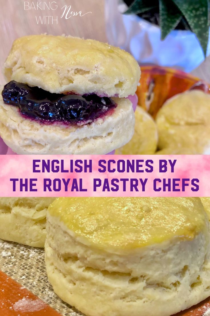 english scones by the royal pastry chefs