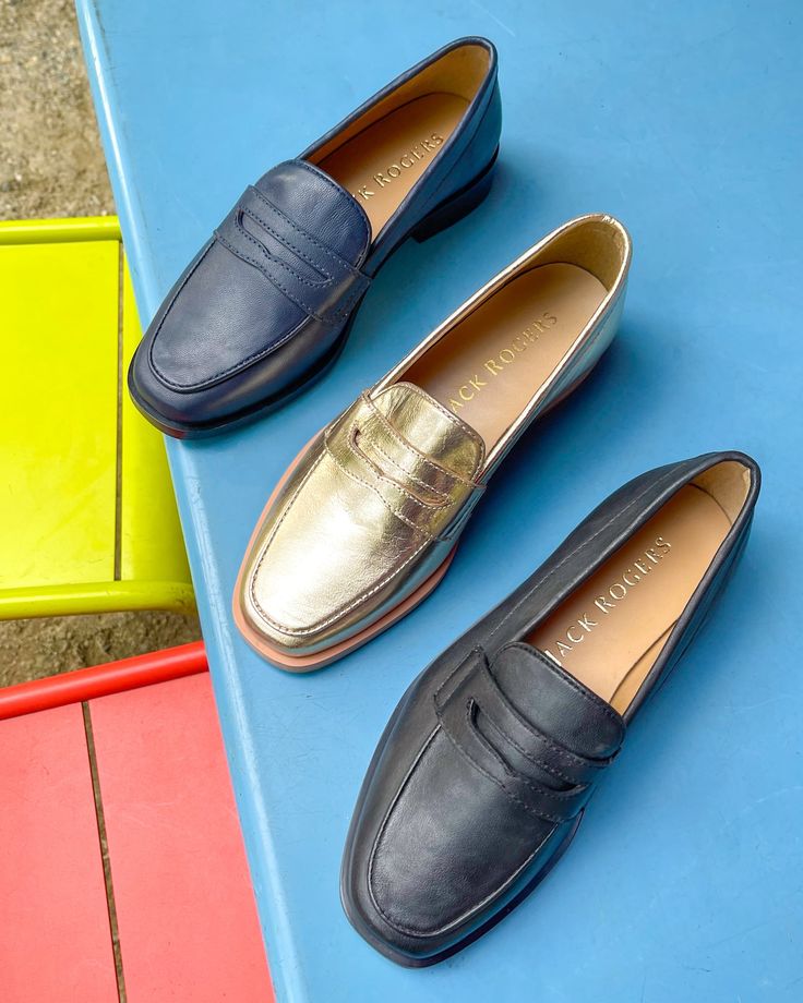 Our Hope Loafer might just be too cool for school. Available in Nappa leather or fun metallic this classic loafer with a penny keeper, it is perfect for school or paired with her favorite outfit to go anywhere! Classic Gold Loafers For Work, Classic Gold Loafers For Office, Classic Gold Leather Loafers, Classic Gold Slip-on Loafers, Classic Gold Leather Shoes With Round Toe, Classic Gold Flat Heel Loafers, Classic Gold Loafers With Flat Heel, Gold Classic Loafers With Flat Heel, Gold Leather Round Toe Loafers