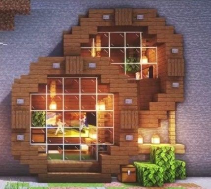 an image of a house made out of bricks