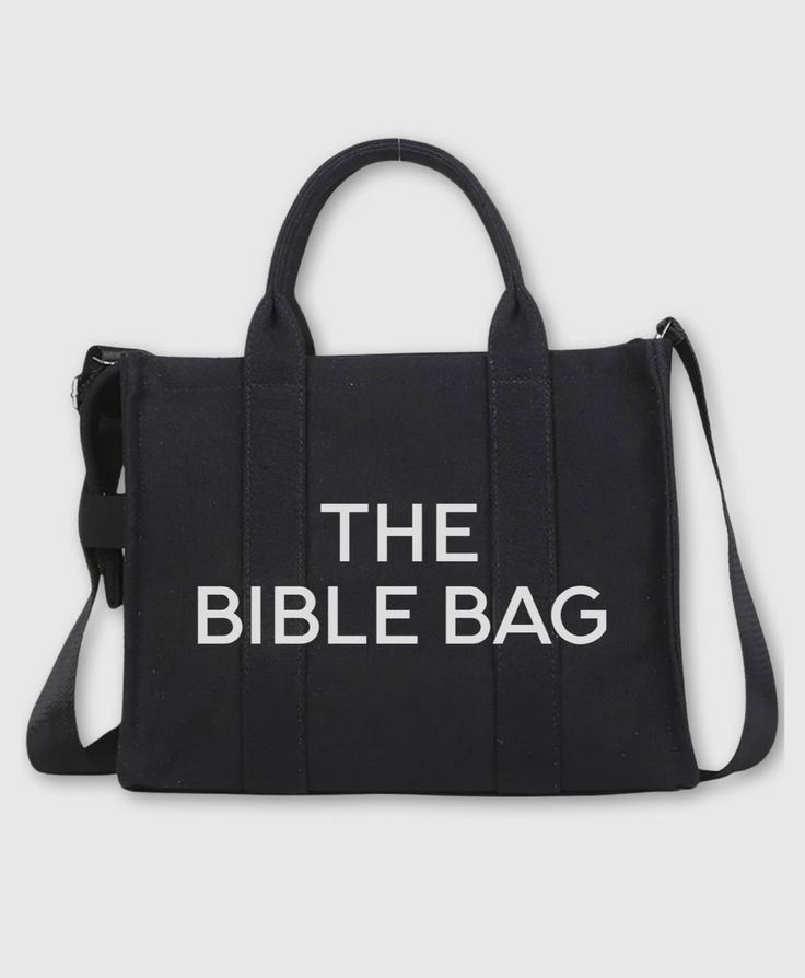 Introducing our Large Capacity Bible Messenger Bag, designed for your spiritual journey. With 2 top handles and an adjustable strap, it offers versatile carrying options. Its stylish tote design keeps your cherished Bible and essentials secure, making it your perfect companion for spiritual exploration and devotion. Features: Lightweight Sturdy canvas w/round handles Adjustable strap High quality design on one side Dimensions: 15.35" length, 12.2" height, 5.5" width CONTACT US FOR DIFFERENT COLO Diy Bible Tote Bag, Etsy Finds Products, Bible Study Bag, Bible Tote Bag, Christian Clothing Brand, Christian Accessories, Tote Design, Blessing Bags, Bible Bag