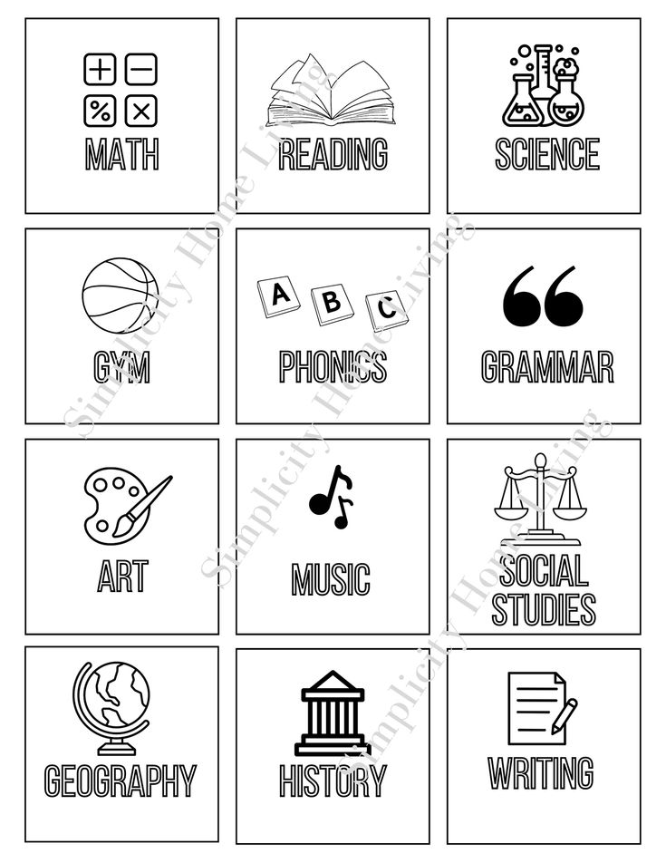 four different types of symbols that are used in this worksheet to teach students how to