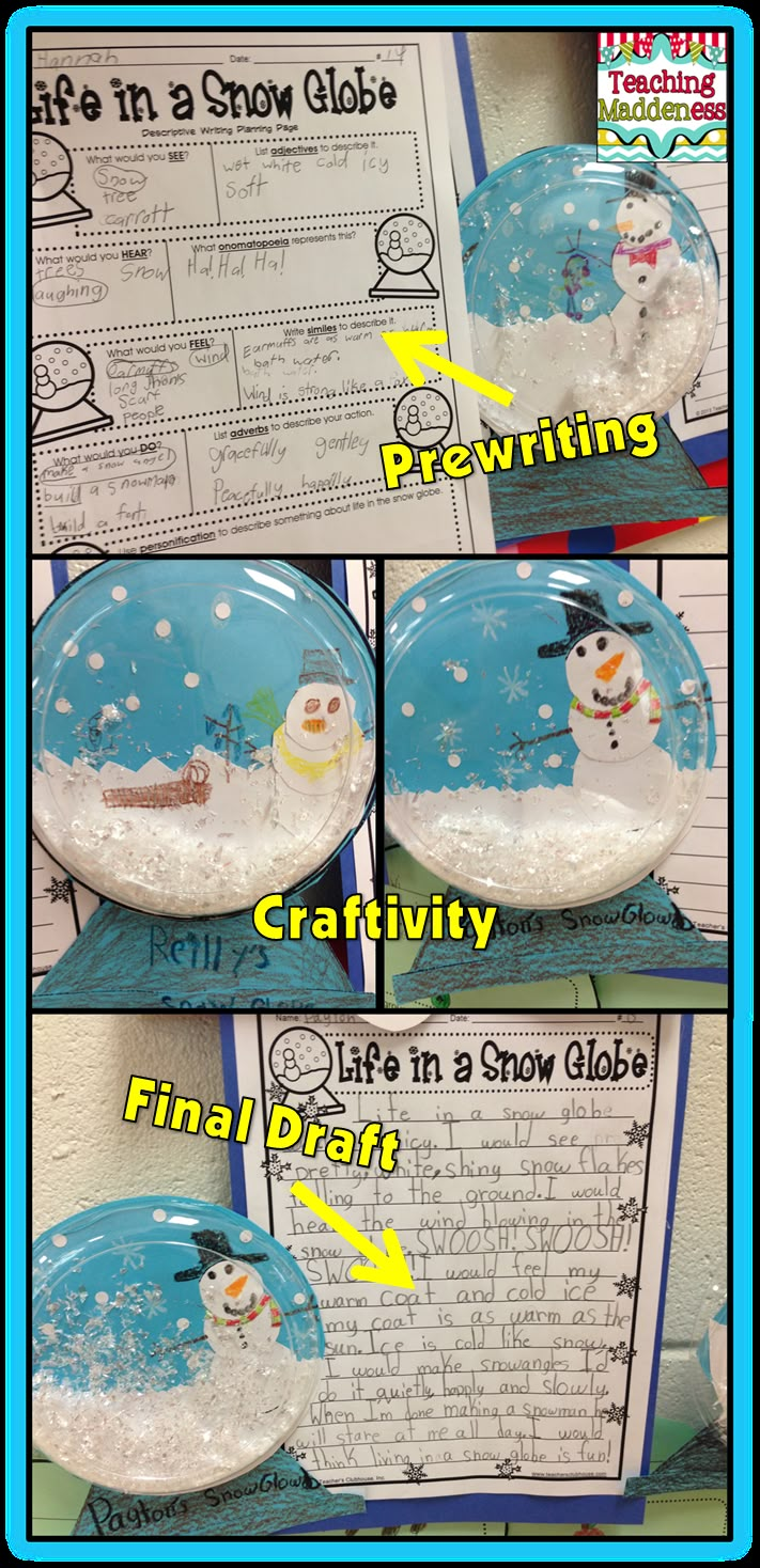 the snow globe is being displayed with instructions