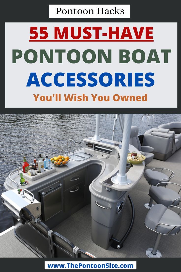 pontoon boat accessories Pontoon Boat Decor, Pontoon Boat Party, Best Pontoon Boats, Luxury Pontoon Boats, Boat Organization, Pontoon Party, Small Pontoon Boats, Pontoon Houseboat, Pontoon Accessories