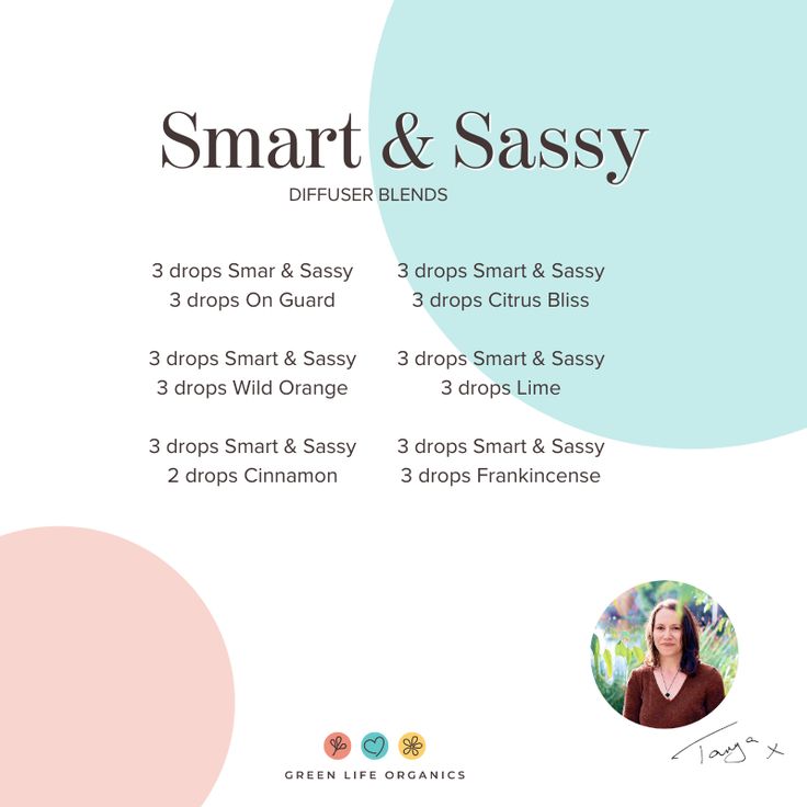 Smart And Sassy Diffuser Blends, Smart And Sassy, Doterra Blends, Essential Oil Diffuser Blends Recipes, Essential Oils Cleaning, Essential Oil Diffuser Recipes, Oil Diffuser Recipes, Diffuser Blend, Positive Mood