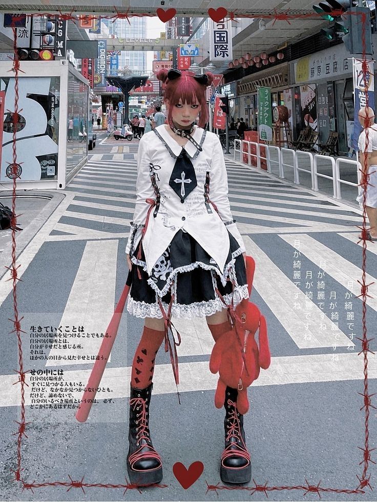 Estilo Harajuku, 일본 패션, Kei Fashion, Japanese Street Fashion, J Fashion, Mode Inspo, Harajuku Fashion, Gothic Lolita, Visual Kei