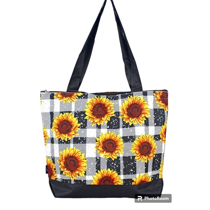 Brand New. Cute Ngil Sunflower Canvas Tote Travel Craft Bag. Makes A Great Gift, *Size: 17 "L X 4.5 "D X 14.5 "H *Canvas Tote Bag *Zipper Top Closure *Two Handles For Carrying * Comes With A Cosmetic/ Coin Pouch Attached Yellow Floral Print Travel Bag, Rectangular Bag With Sunflower Print For Everyday Use, Everyday Rectangular Bag With Sunflower Print, Rectangular Everyday Bag With Sunflower Print, Rectangular Sunflower Print Bag For Everyday, Everyday Sunflower Tote Bag, Everyday Sunflower Design Tote Bag, Yellow Sunflower Design Bags For Daily Use, Rectangular Bag With Sunflower Design For Everyday Use