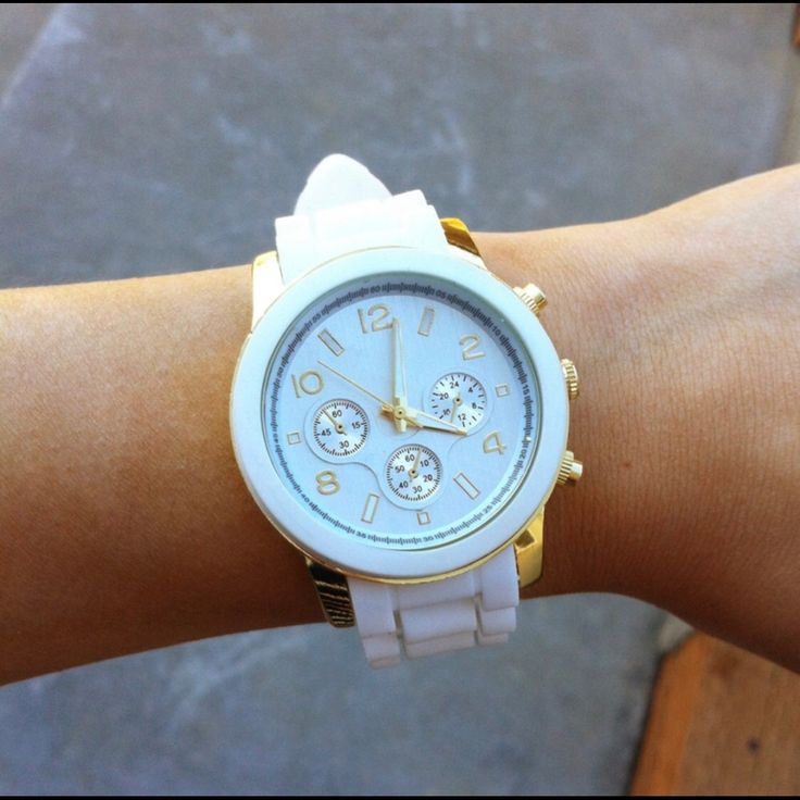 Beautiful Piece! Super Chic! ** Make Offers. I Entertain Reasonable Offers. Or Bundle And Save!!** Casual White Everyday Watch, Trendy Everyday White Watch, Casual White Watches As Gifts, Casual White Watches For Gifts, Trendy White Everyday Watch, Wrist Watch, White Gold, Women Jewelry, Women Shopping