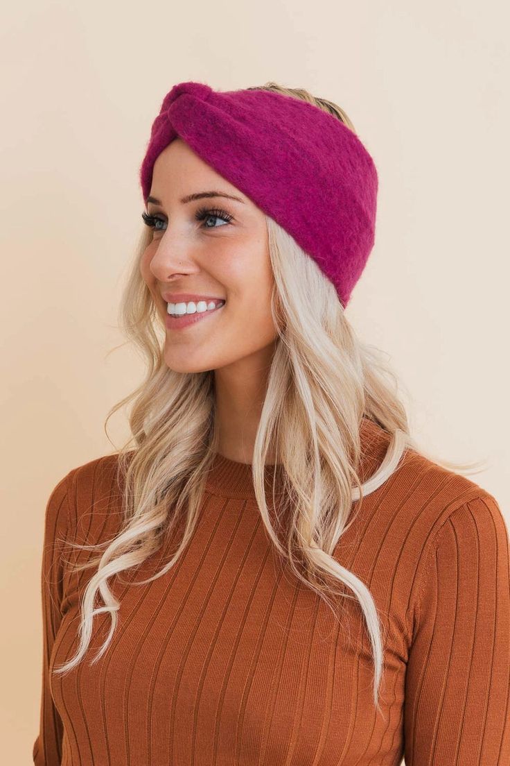 this winter twist knot headband is the perfect combination of cozy, soft, and stretchy fabric to keep your ears warm in the coldest days. with its vibrant colors and stylish twist knot design, it's the perfect accessory to make any winter outfit pop! all accessories are final sale. Rust Headband, Knot Design, Flannel Jacket, Boho Headband, Twist Knot, Graphic Tops, Boutique Brands, Chic Accessories, Shop Mens Clothing