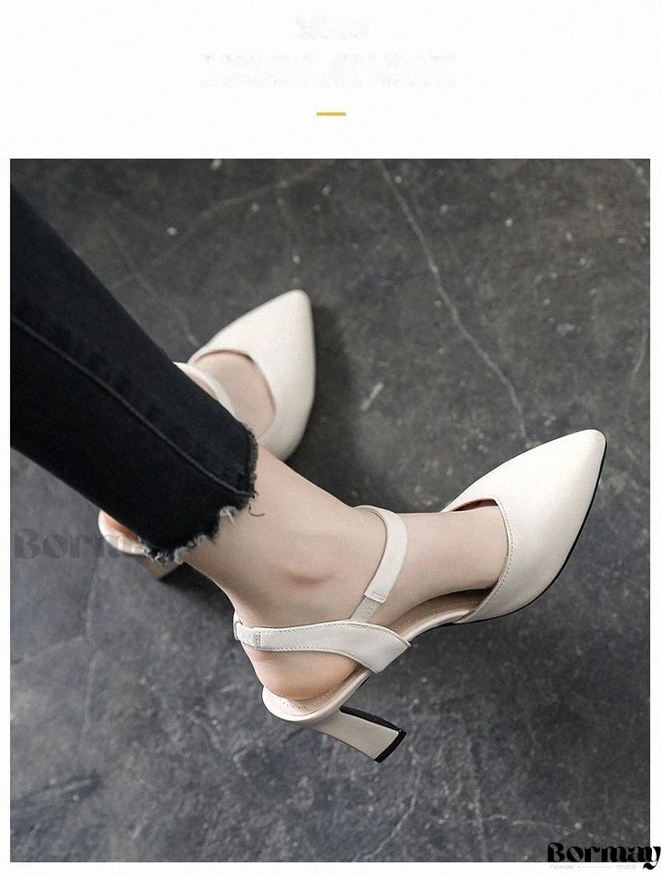 High-Heeled Slippers for Ladies' Fashion Padded Sandals, Chic High Heels, Comfortable High Heels, Elegant Heels, Shoe Sole, Thick Heel, Leather High Heels, Thick Heels, Dream Shoes