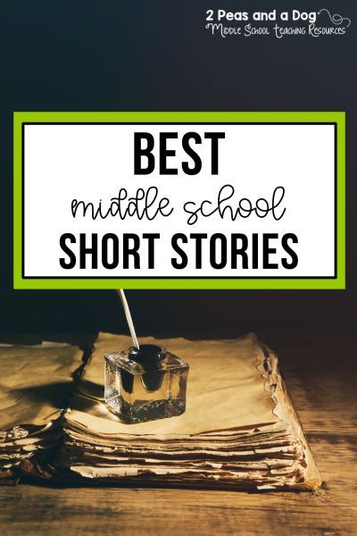 the best middle school short stories for kids to read on their own books, and what they're reading