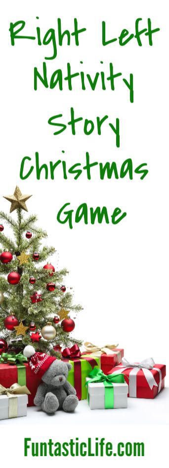 Left Right Christmas Game, Free Christmas Games, Christmas Party Games For Groups, Church Christmas Party, Christmas Sunday School, Cheap Diy Christmas Gifts, Christmas Gift Games, School Christmas Party, Nativity Story