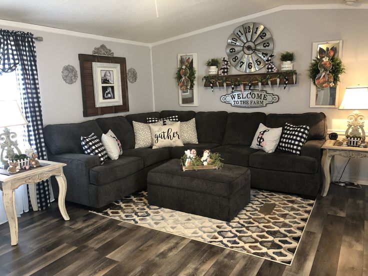 the living room is clean and ready to be used as a den or family room