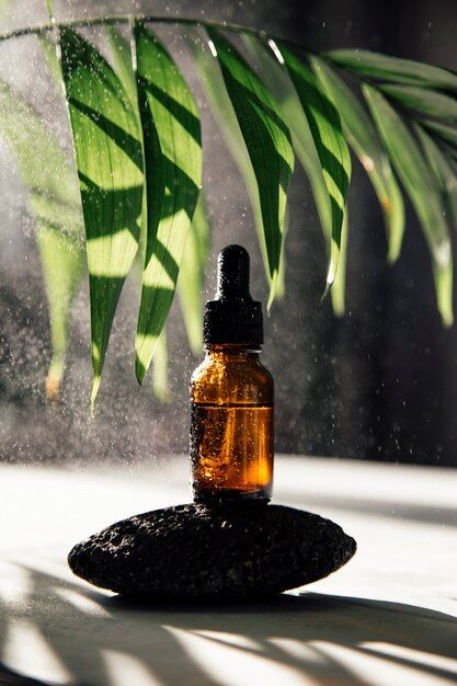 Glass bottle with essential oil skin car... | Premium Photo #Freepik #photo #essential #essential-oil #body-oil #health-product Essential Oil Skin Care, Oil Skin, Essential Oils For Skin, Oil Skin Care, Oils For Skin, Vector Photo, Glass Bottle, Premium Photo, Body Oil