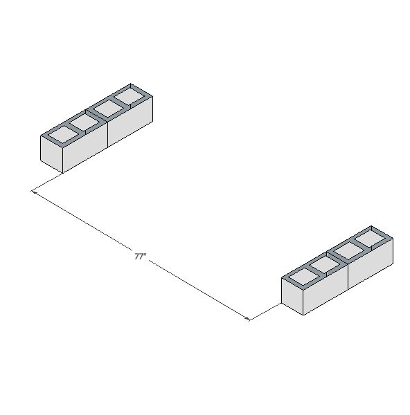 an image of two rectangular boxes connected to each other with the same line going through them