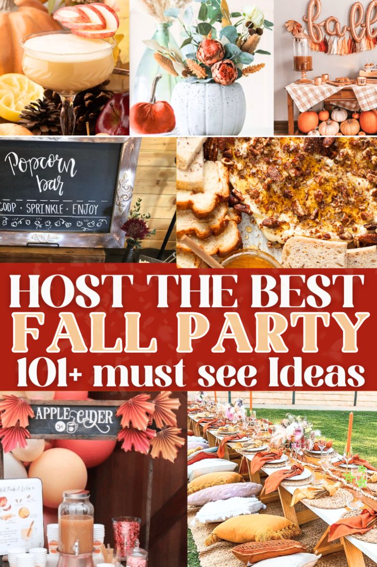 the best fall party must see ideas