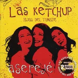 the poster for las ketchup shows three women hugging each other