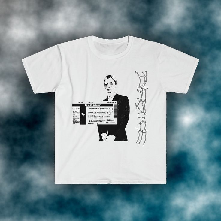 Dive into the world of Drain Gang and Bladee with our stylish shirt. Embrace the essence of emo rap and cloud rap, featuring the iconic Eversince design. Join the devoted Yabujin community and showcase your love for Yung Lean, Thaiboy Digital, Ecco2k, and Yung Sherman. Elevate your style and music taste with our Bladee shirt. White T-shirt For Music Festivals Streetwear, White Graphic Print T-shirt For Alternative Fashion, Cotton T-shirt With Graphic Design For Alternative Fashion, Pop Culture Streetwear Tops With Graphic Design, Pop Culture Graphic Design Tops For Streetwear, Unisex Pop Culture T-shirt For Streetwear, Pop Culture Cotton Shirt For Streetwear, Alternative Crew Neck Shirt With Graphic Design, Graphic Print Tops For Music Festivals Streetwear