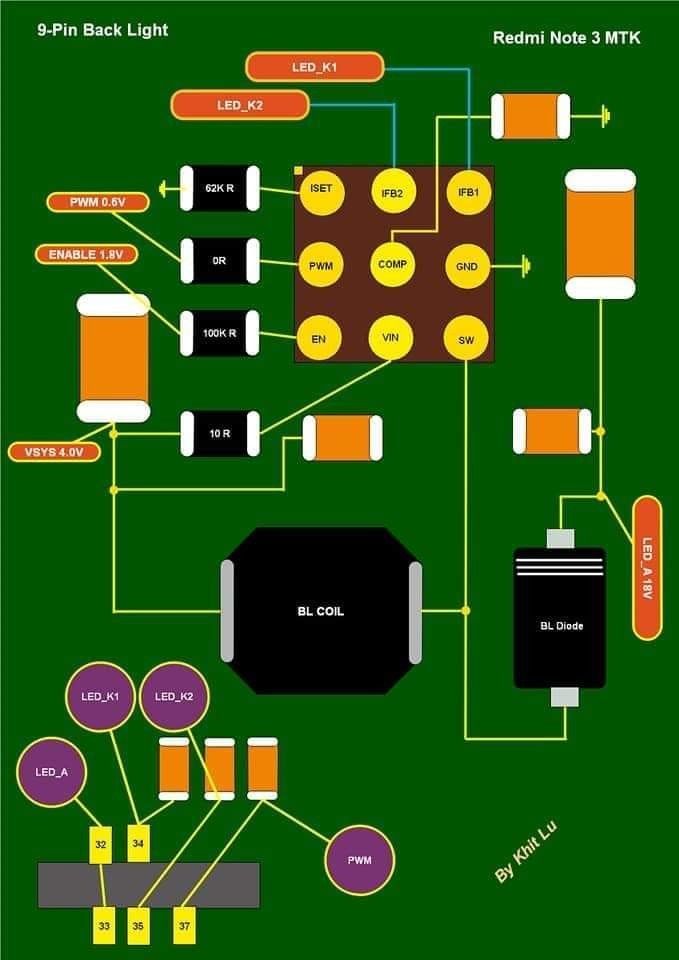 an image of a computer circuit diagram with many different types of wires and switches on it