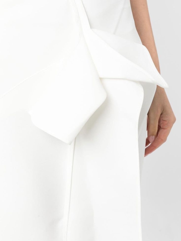 Find MATICEVSKI Draped-detail Skirt on Editorialist. white draped detailing high waist rear zip fastening below-knee length White Formal Midi Length Skirt, White Formal Midi Skirt, White Midi Length Formal Skirt, White Formal Midi Bottoms, White Lined Skirt For Evening, White Lined Skirt Bottoms For Evening, White Lined Formal Skirt, White Lined Skirt For Formal Occasions, Formal White Lined Skirt