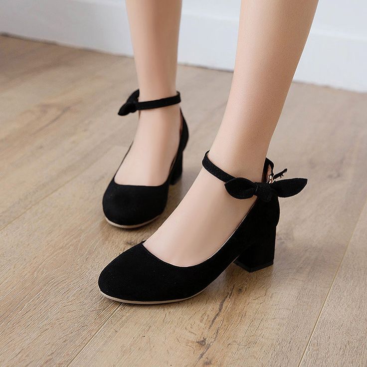 Heels:Approx 5cm Platform:Approx cm Upper Material:Pu Leather Outsole:Rubber If your foot is a little wide and fat, we suggest you choose 1 size larger, pls measure your foot length and choose a correct size. Thank you! Size Chart: Euro/CN 34 = foot length 21.5-22cm (Foot width=8-8.5cm) Euro/CN 35 = foot length 22-22.5cm (Foot width=8.5cm) Euro/CN 36 = foot length 22.5-23cm (Foot width=8.5-9cm Euro/CN 37 = foot length 23-23.5cm (Foot width=9cm) Euro/CN 38 = foot length 23.5-24m (Foot width=9-9.5 Chunky Pumps, Pink Pumps, Thick Heel, Thick Heels, Black Pumps, Pu Leather, Buckle, Pumps, Heels