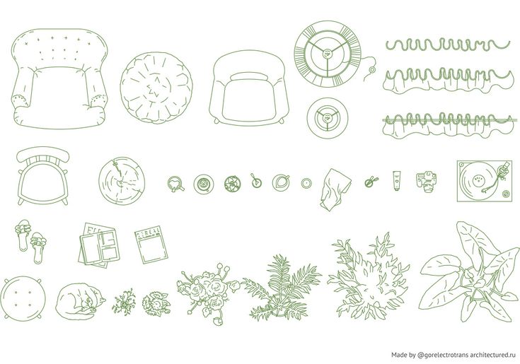 a bunch of green doodles that are on top of a white sheet with words