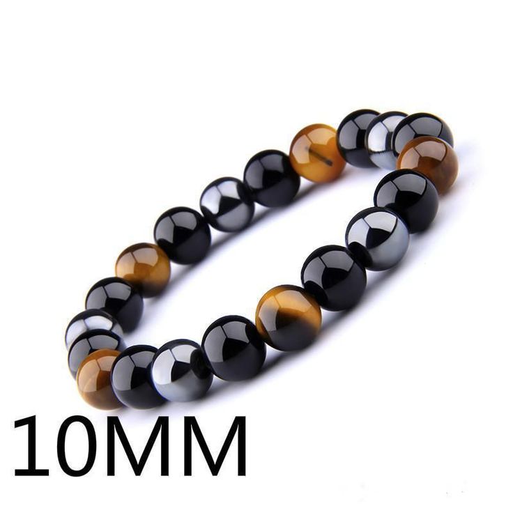 Natural Black Onyx Stone Hematite Tiger Eye Beaded Strand Wrap Buddha Bracelet Bangles Jewelry Item specifics Gender: Unisex Main Stone Color: Black Style: Bohemian Bracelets Type: Beaded, Strands Buddha Bracelets, Hematite Bracelet, Hematite Stone, Tiger Eye Bracelet, Bracelet Men, Tiger Eye Beads, Protection Bracelet, Eye Beads, Tiger Eye Stone