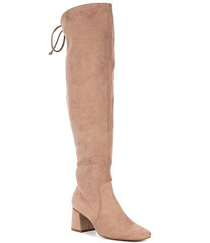 Women's Boots & Booties | Dillard's Tall Boots With Reinforced Heel And Almond Toe, Tall Almond Toe Boots With Reinforced Heel, Classic Spring Boots With Block Heel, Knee-high Spring Boots With Leather Sole, Classic Block Heel Boots For Spring, Spring Knee-high Boots With Leather Sole, Knee-high Suede Boots For Spring, Tall Shaft Suede Boots For Spring, Tall Suede Boots For Spring