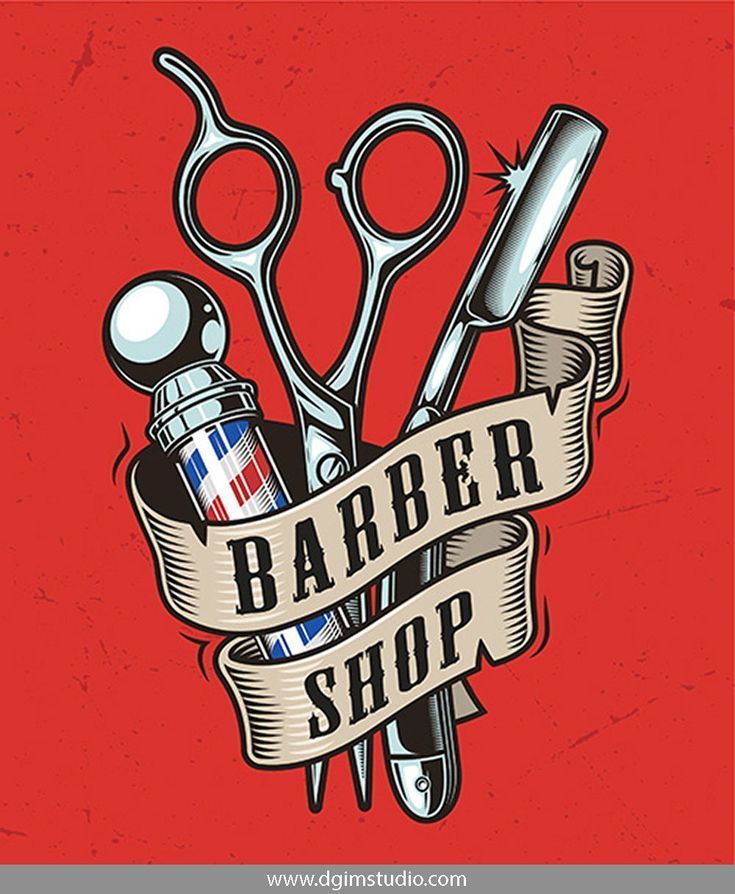 Logo Barbier, Barber Poster, Barbershop Design Interior, Barber Shop Logo, Best Barber Shop, Images Pop Art, Barber Shop Sign, Barber Shop Interior, Barber Haircuts